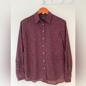 Banana Republic leopard top